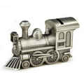 Pewter Finish Train Bank